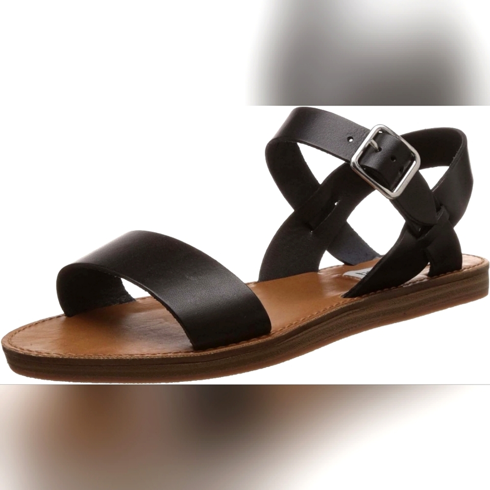 Steve Madden Leather Strappy Sandals - Size US 8.5